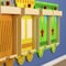 Flash Furniture Bright Beginnings Commercial Grade Wooden Train STEAM Wall System with 5 Accessory Panel Holders MK-ME06486-GG - alternate 6